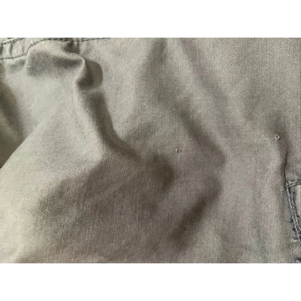 GAP Grey Fur Trim Parka Flint Grey XL